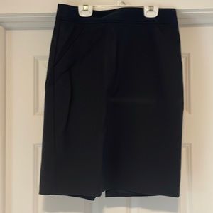Navy Blue Pencil Skirt